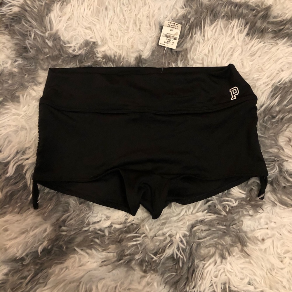 VS Pink swim shorts NWT